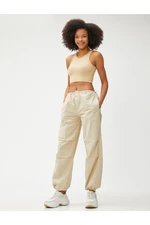 Koton Crop Singlets, Corduroy, Halterneck Sleeveless