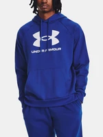 Under Armour Mikina UA Rival Fleece Logo HD-BLU - Pánské