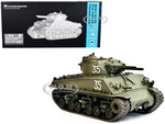 United States M4A3 HVSS POA-CWS-H5 Flamethrower Tank Olive Drab 35 "Hawaii" (1951) "NEO Dragon Armor" Series 1/72 Plastic Model by Dragon Models