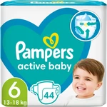 Pampers Active Baby Size 6 jednorazové plienky 13-18 kg 44 ks
