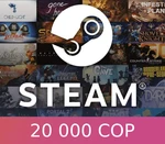 Steam Wallet Card 20000 COP CO Activation Code