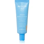 Apivita Aqua Beelicious lehký tónovací fluid pro rozjasnění pleti SPF 30 40 ml