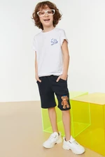 Trendyol Shorts - Navy blue - Normal Waist