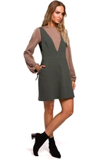 Made Of Emotion Woman's Dress M447 Military