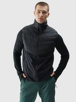 Pánska trekingová zatepľovacia vesta s výplňou PrimaLoft® Black Insulation Eco