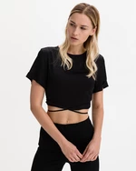 Guess Starling Crop top Černá