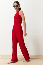 Trendyol Red Maxi Jumpsuit
