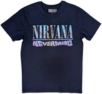 Nirvana T-Shirt Nevermind Unisex Navy S