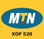 MTN 520 XOF Mobile Top-up CI