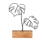 Metalowa figurka Leaves – Mioli Decor