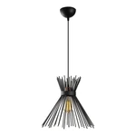 Czarna metalowa lampa wisząca Opviq lights Rosalia