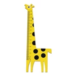 Drewniana linijka w kształcie żyrafy Rex London Yellow Giraffe