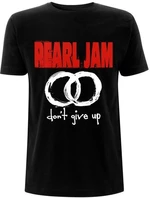 Pearl Jam Tričko Don't Give Up Unisex Black S