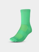 Unisex cyklistické ponožky nad členok - zelené