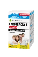 NATUREVIA LAKTOBACILY "5" Imunita s vitamínom C (30 cps)