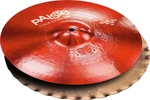 Paiste Color Sound 900  Sound Edge Cymbale charleston 14" Rouge