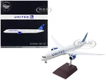 Boeing 787-10 Commercial Aircraft "United Airlines" White with Blue Tail "Gemini 200" Series 1/200 Diecast Model Airplane by GeminiJets