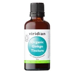 VIRIDIAN Nutrition organic ginkgo biloba tincture 50 ml