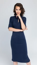 Benedict Harper Woman's Dress Lara Navy Blue