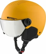 Alpina Zupo Visor Q-Lite Junior Ski helmet Burned/Yellow Matt M Cască schi