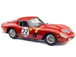 Ferrari 250 GTO 22 "Elde" - "Beurlys" 3rd Place "24 Hours of Le Mans" (1962) Limited Edition to 2200 pieces Worldwide 1/18 Diecast Model Car by CMC
