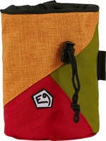 E9 Zucca Chalk Bag Red/Orange Kieszeń i magnezja do wspinaczki