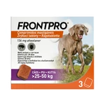 FRONTPRO Antiparazitární žvýkací tablety pro psy (25-50 kg) 3 tablety
