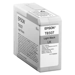 Cartridge Epson T8507, 80 ml (C13T850700) sivá Epson T8507 šedá

Inkoustová náplň pro tiskárny Epson.
ZÁKLADNÍ SPECIFIKACE
Pro tiskárny: Epson SureCol