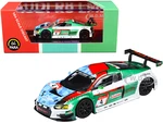 Audi R8 LMS 4 Audi Sport Team Phoenix Nurburgring P1 24 Hours (2019) 1/64 Diecast Model Car by Paragon Models