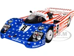 Porsche 956LH RHD (Right Hand Drive) 8 G. Follmer - J. Morton - K. Miller "Spirit of America" 24H of Le Mans (1986) "Competition" Series 1/18 Diecast