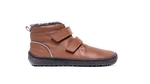 Dětské zimní barefoot boty Be Lenka Penguin - Chocolate 25