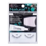 Ardell Natural 110 dárková kazeta umělé řasy 1 pár + lepidlo na řasy LashGrip 2,5 g + aplikátor 1 ks pro ženy Black