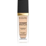 Eveline Cosmetics Wonder Match dlhotrvajúci tekutý make-up s kyselinou hyalurónovou odtieň 11 Almond 30 ml