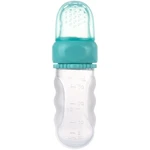 Canpol babies Dishes & Cutlery kŕmiaca sieťka 6m+ Silicone Blue 1 ks