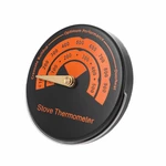 1PC Alloy Magnetic Stove Flue Pipe Thermometer Dropshipping Magnetic Wood Stove Thermometer Fireplace Fan Stove Thermome