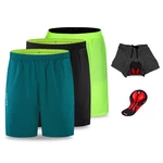 WOSAWE Breathable Cycling Downhill Shorts Professional 5D Gel Pad Shockproof Cycling Pants MTB Bicycle Shorts