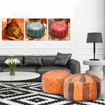 30 * 55cm Morocco Nordic Futon Lazy Cushion Bay Window Pad Round Living Room Tatami Home Sitting Block for Home Decorati