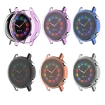 Bakeey Full Screen Cover Multi-color Transparent Watch Screen Protector Watch Cover for Huawei Watch GT2 42mm Smart Watc