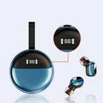 Bakeey DR20 TWS bluetooth Headset BT5.0 Wireless Headphone High Fidelity Speakers Big Battery Low Latency LED Power Disp