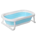 Baby Bathtub Foldable Travel Bath Large Newborn Kids Deluxe Wash Bath Tub