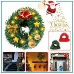 5.5M Christmas Tree Decoration Wreath Door Hanging Garland Window Wall Ornament Party Christmas Decorations Clearance Ch