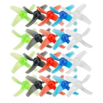 10 Pairs KINGKONG/LDARC 48mm 4-blade 1.5mm Hole Propeller for TINY GT7 GT8 2019 V2 FPV Racing Drone