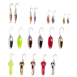 ZANLURE 20 Pcs Fishing Lure 1.5-4cm Artificial Bait Portable Camping Fishing Bait Hooks With Storage Bag
