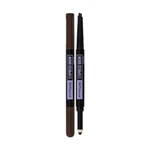 Maybelline Express Brow Satin Duo 0,71 g ceruzka na obočie pre ženy Dark Brown