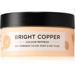 Maria Nila Colour Refresh Bright Copper jemná vyživujúca maska bez permanentných farebných pigmentov výdrž 4 – 10 umytí 7.40 100 ml