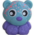 Playgro Usínací lampička Sedící medvídek s projektorem zelený