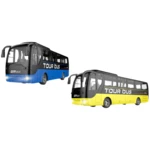 SPARKYS - R/C Autobus Tour Bus modrý/žlutý