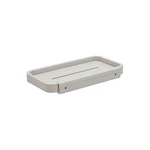 Biela kúpeľňová polica Zone Rim, 22 x 11,4 cm
