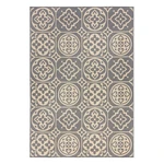 Sivý vonkajší koberec Flair Rugs Tile, 120 x 170 cm