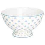 Modrá porcelánová miska na polievku Green Gate Laurie, ø 15 cm